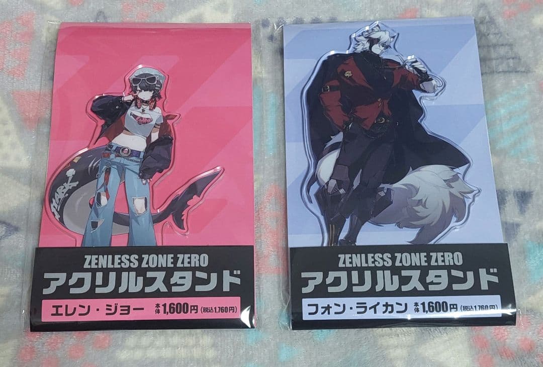 ゼンレスゾーンゼロ ファミリーマート アクスタ ライカン エレン