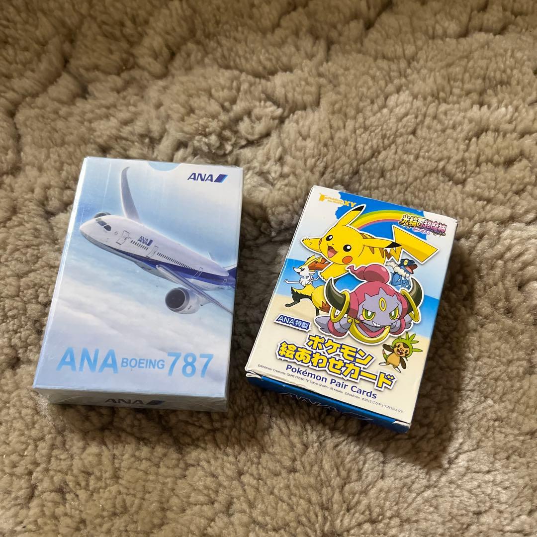 ANA特製 ポケモン絵合わせカード ANAボーイング787 トランプ - メルカリ