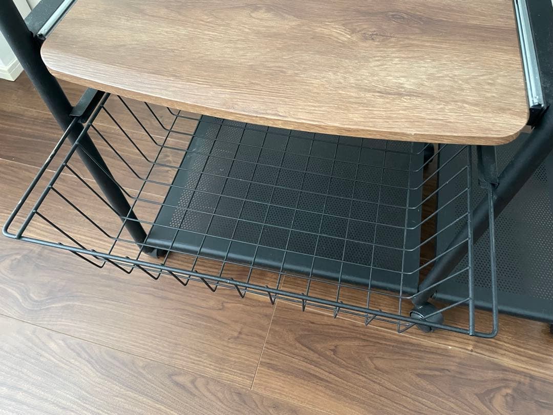 NOCE ノーチェ レンジラック キッチンボード ウォールナット/ブラック