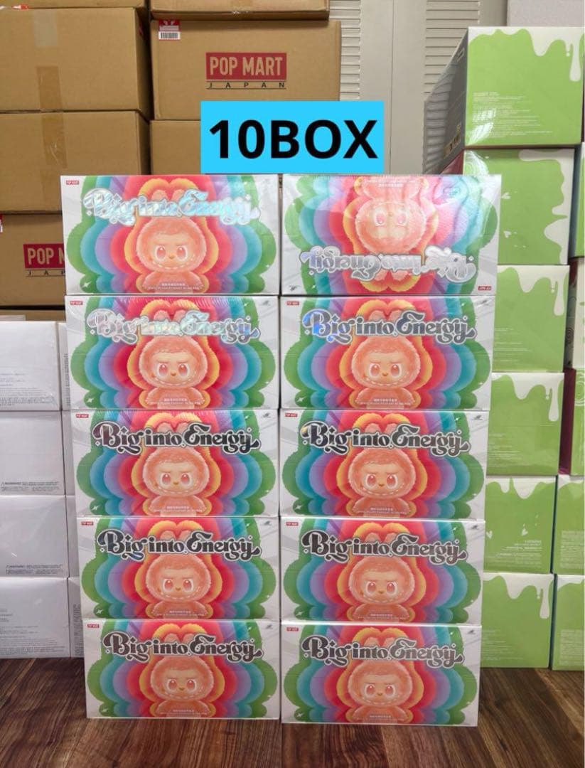 新品未開封POPMART LABUBU アソートボックス 正規品・未開封 Labubu Big into Energy アソートボックス popmart