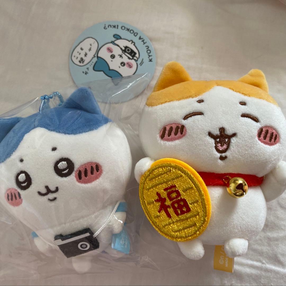 ハチワレ　招福　カメラ　マスコット ちいかわ 招福！ハチワレマスコット | ちいかわマーケット 公式グッズ