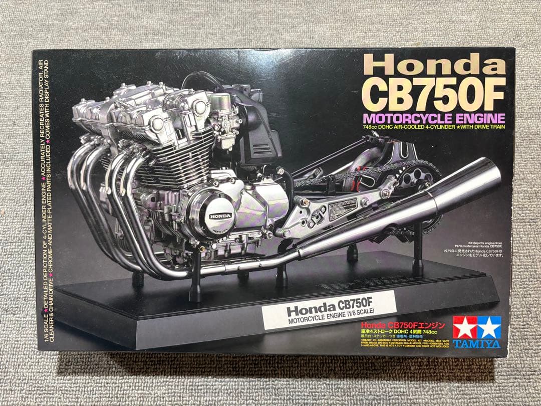 タミヤ　1/6 CB750F MOTORCYCLE ENGINE Amazon | タミヤ 1/6 オートバイシリーズ No.24 Honda CB750F エンジン