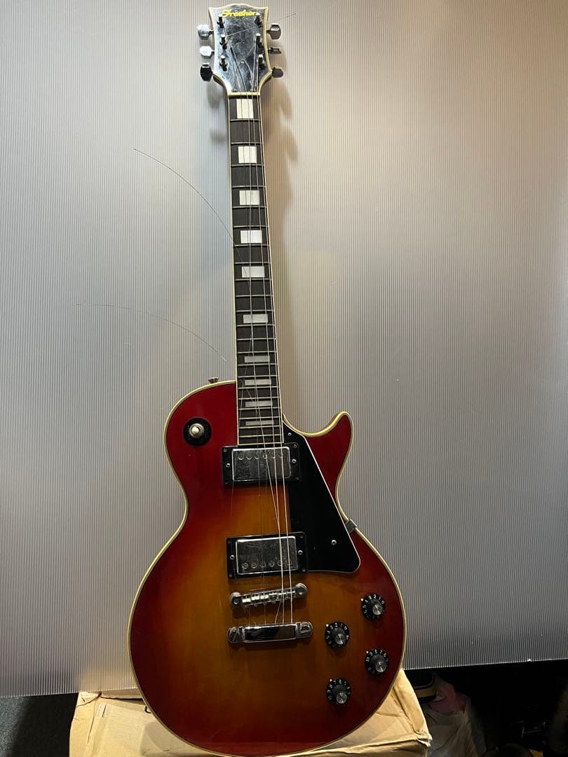 Fresher レスポールタイプ エレキギター サンバースト 現品限り Fresher レスポールタイプ エレキギター サンバースト - メルカリ