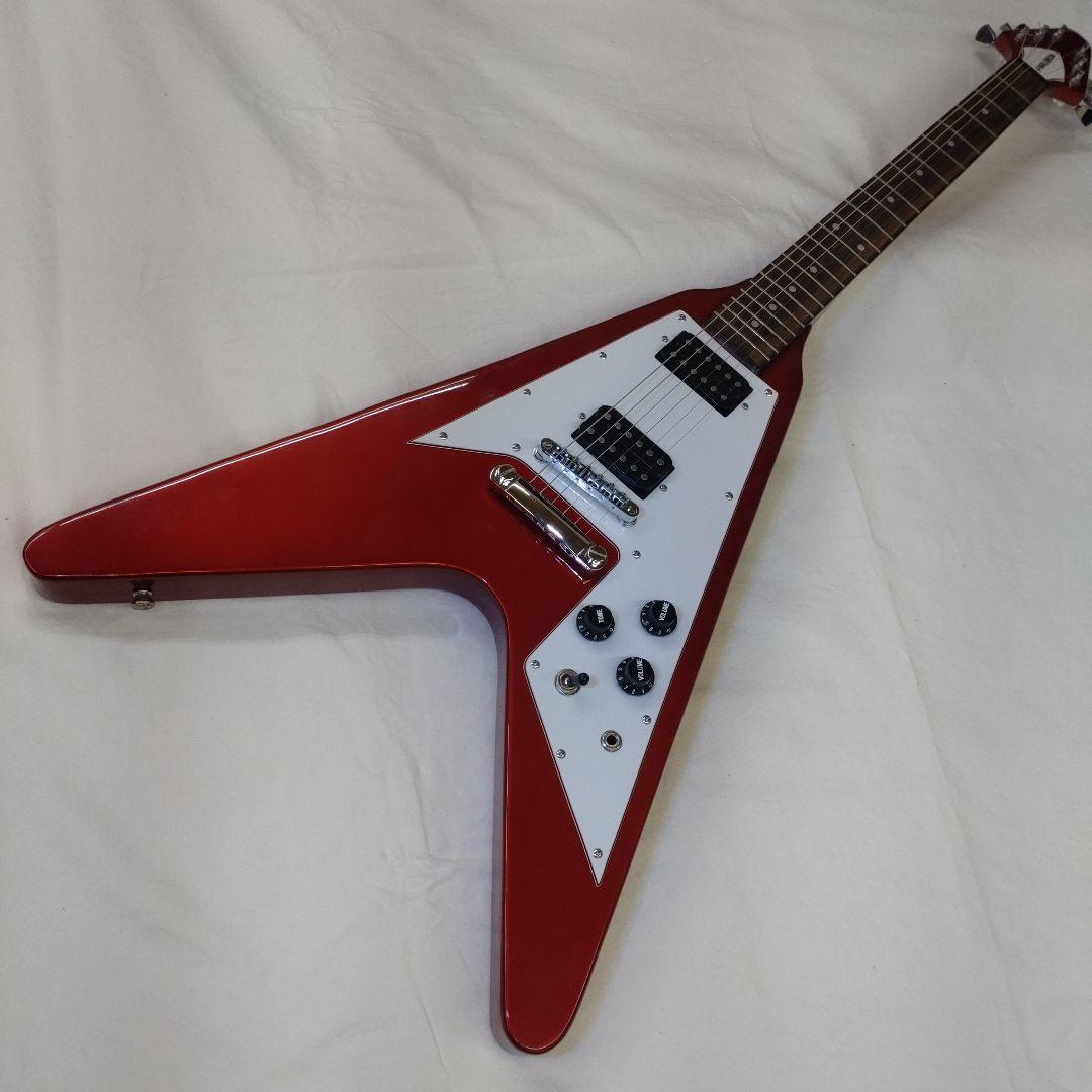 Playtech フライングV FV430 メタリックレッド - メルカリ