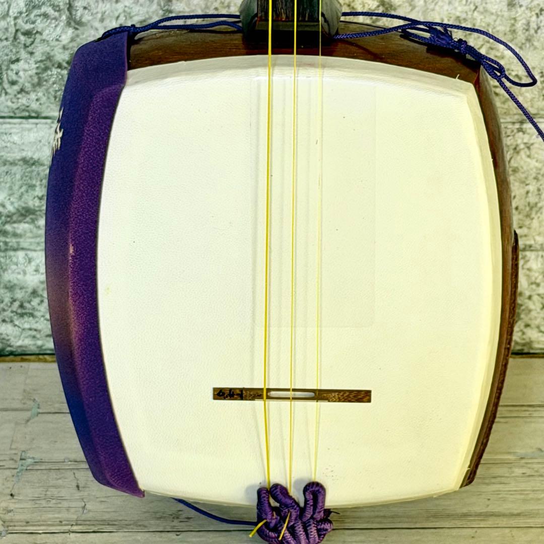 中棹三本継三味線 紅木or紫檀・綾杉胴・金ホゾ・東さわり付き - メルカリ