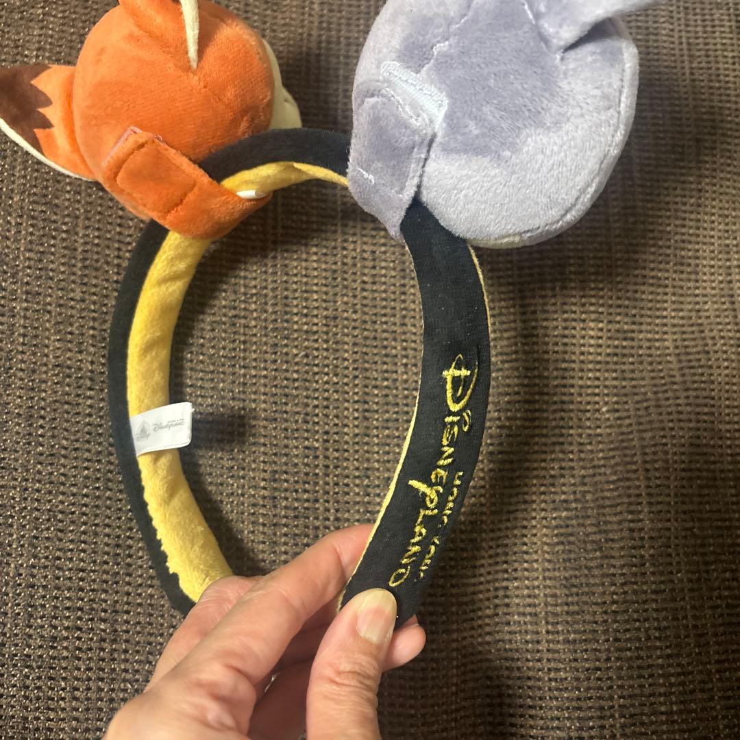 香港ディズニーカスタム カチューシャ ズートピア ニック ジュディ