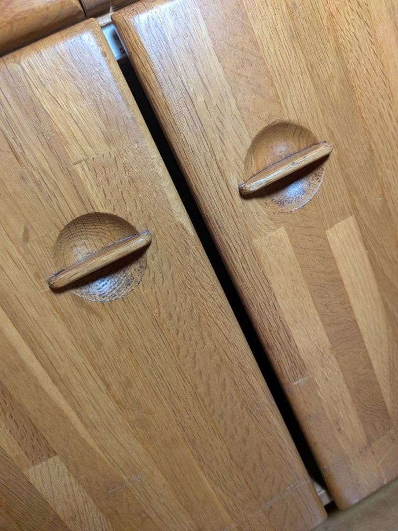 《送料込》ナジコ 80年代 ヴィンテージキャビネット 木製棚 北欧レトロ家具