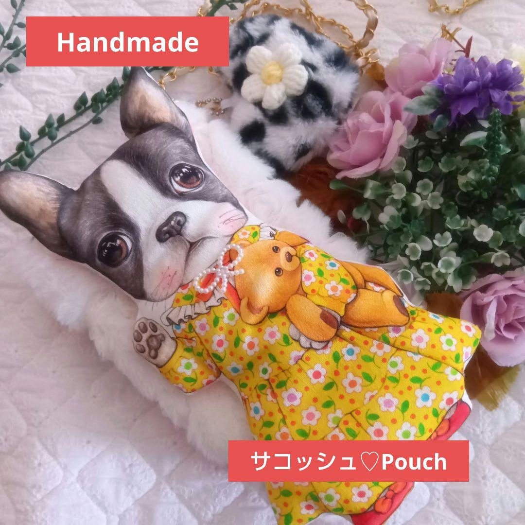 超お得②マチあり可愛いフォルム＊サコッシュポーチ/サコッシュ