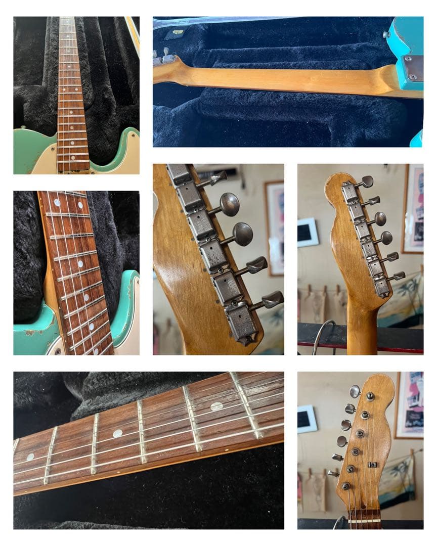 ハードレリックテレキャスタイプ/フローティングトレモロユニット搭載