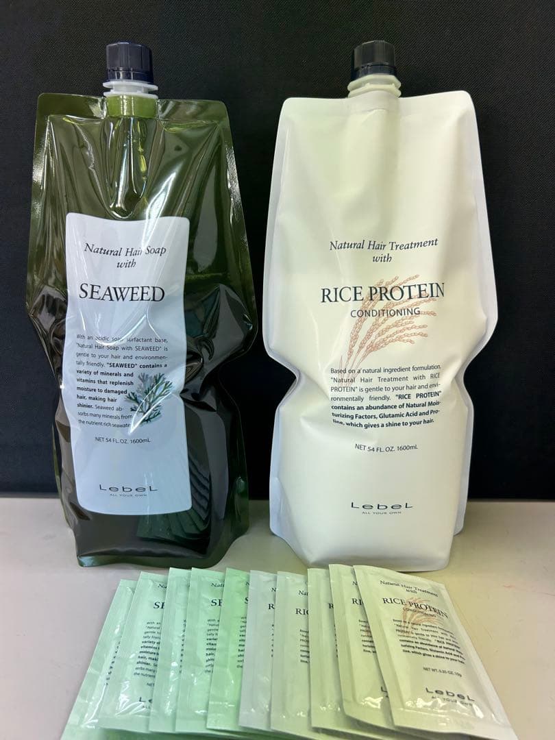 ルベル ナチュラルヘアソープ、トリートメント1600ml詰替セット - メルカリ