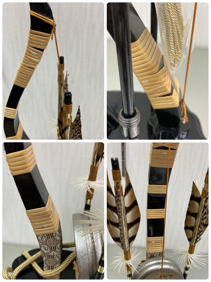 E2 弓太刀13号のみ 彫金彫り加工付 五月人形付属 5月鎧兜飾付属 - メルカリ