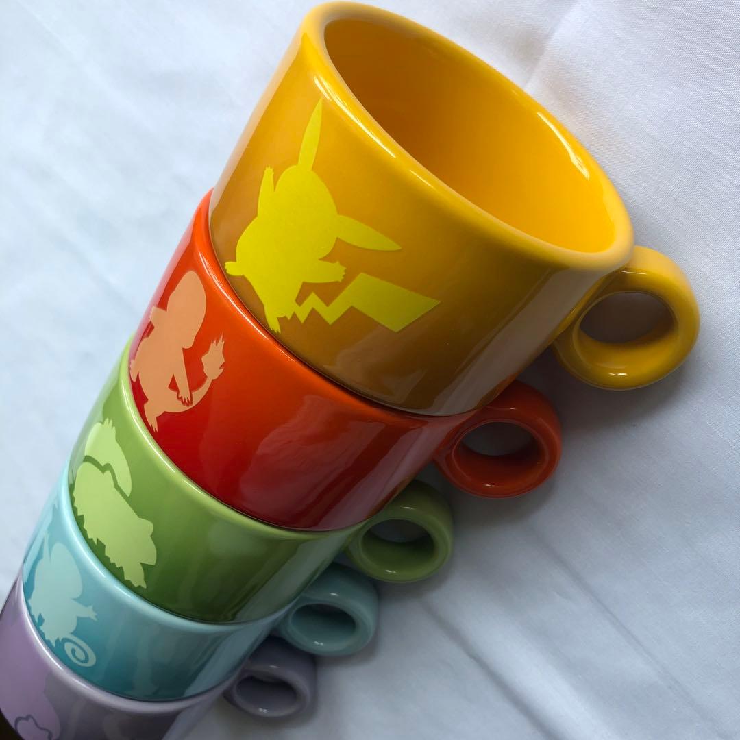 ル・クルーゼ ポケモン スタッキング・マグ 5個セット【新品・未使用