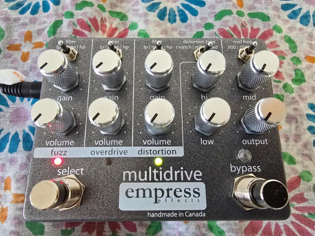Empress Effects Multidrive エンプレス マルチドライブ Empress Effects Multidrive - Pedal on ModularGrid