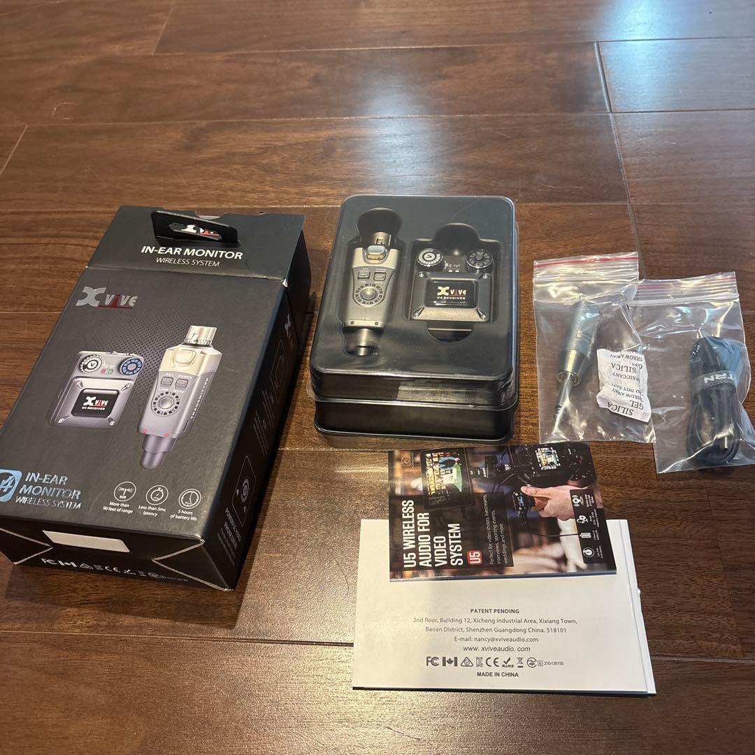Xvive U4 ワイヤレス イヤーモニター Amazon.co.jp: XVIVE エックスバイブ U4 インイヤーモニター