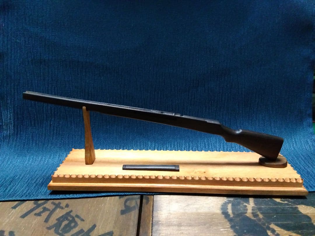 Sw1/4サイズ三八式歩兵銃ストック 九七式歩兵銃 S&T エアーコッキングライフル レビュー TYPE97 SPRING