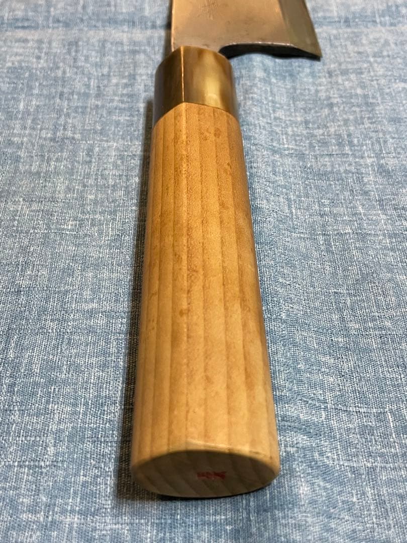 正本 秀 大出刃包丁 刃渡り22センチ