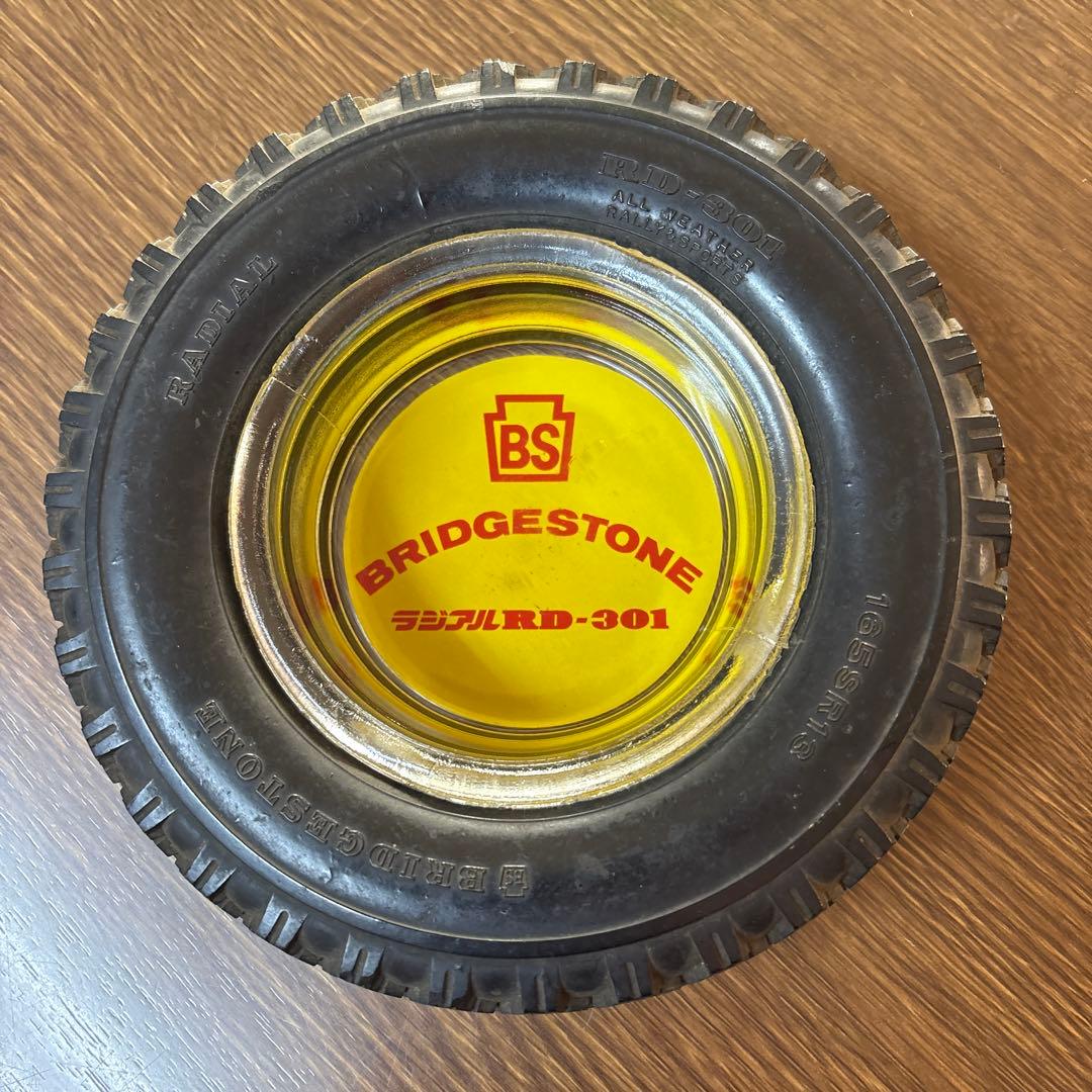昭和レトロ)ブリヂストン タイヤ灰皿 スノータイヤ 非売品 希少 - メルカリ
