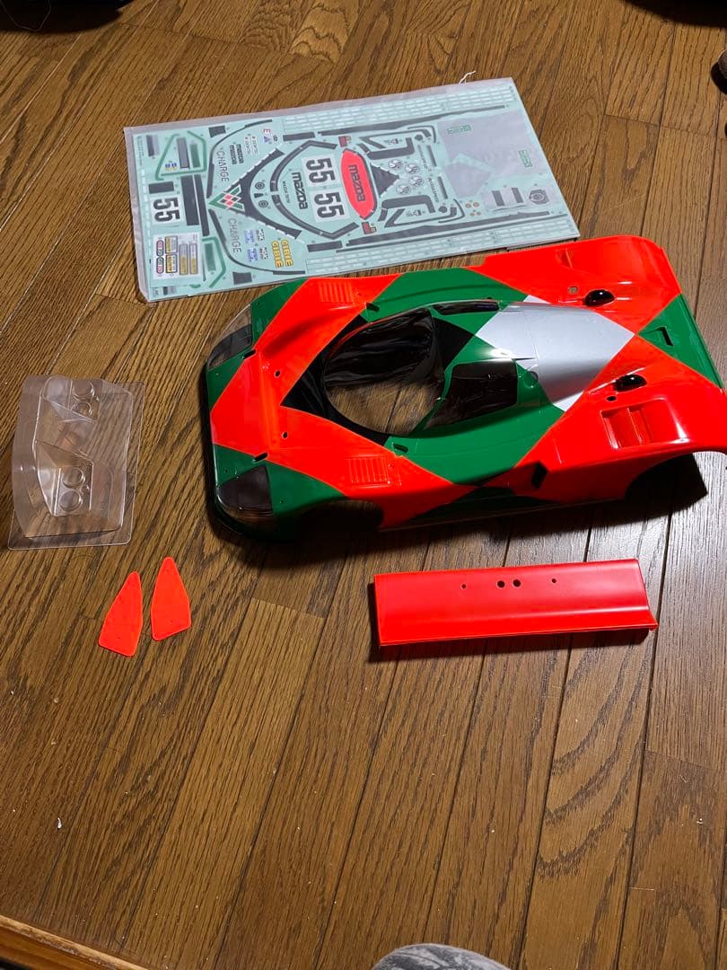 タミヤ　塗装済787bボディ タミヤ 787B ボディ塗装済みセット - メルカリ