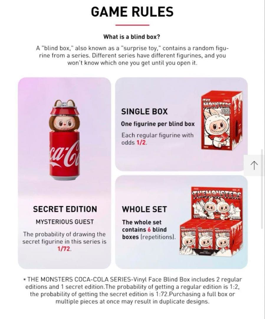 THE MONSTERS コカコーラ シリーズ ぬいぐるみ【アソートボックス】