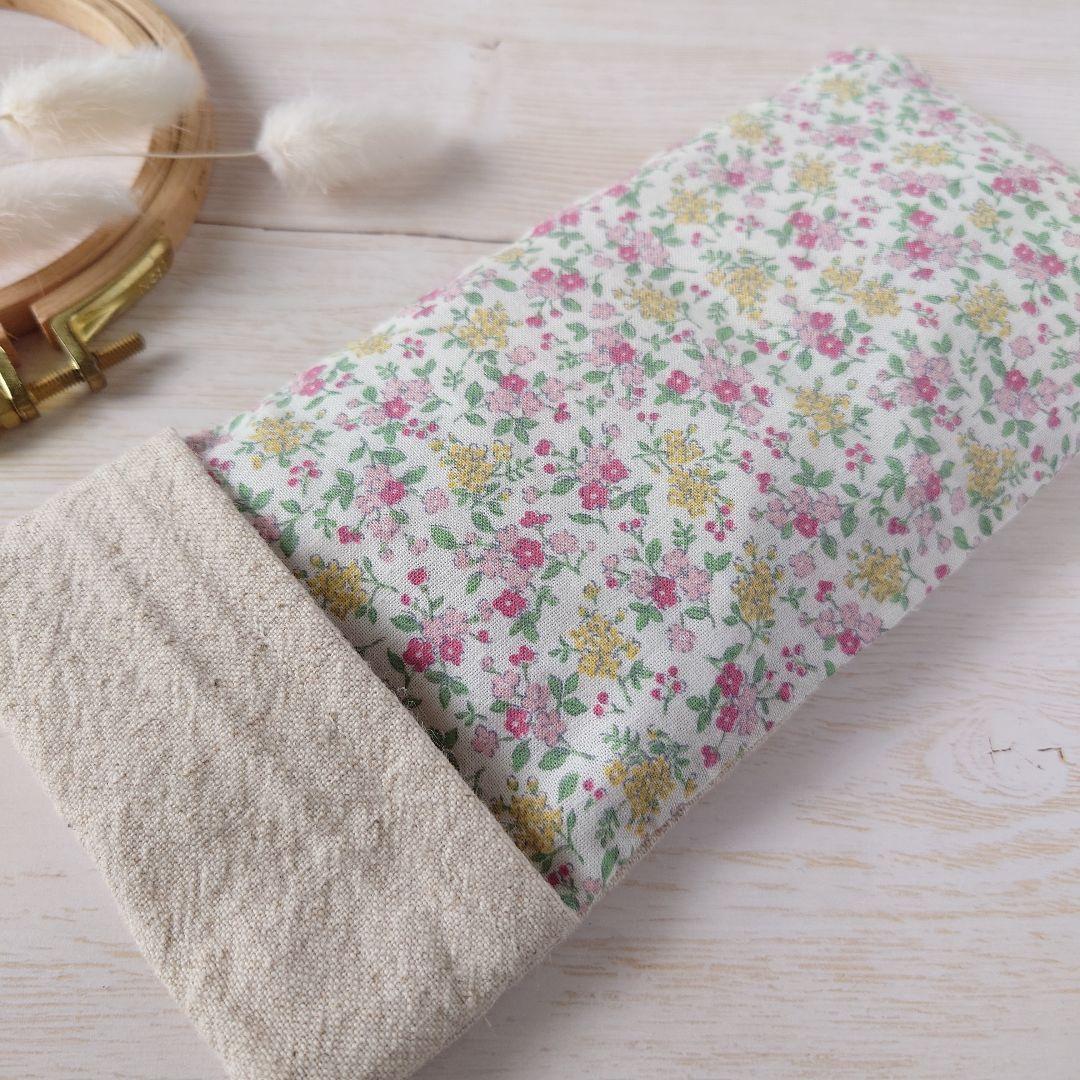 手刺繍入あずき/小豆のアイピロー【うさことカモミール】 インテリア