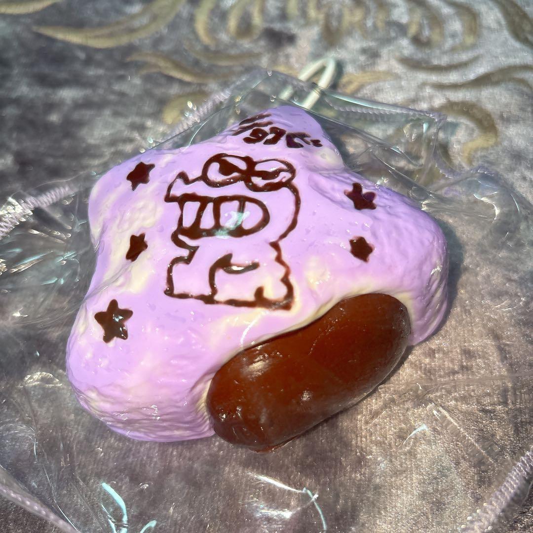 海外 スクイーズ 捏捏 タバスクイーズ 紫 星型 チョコレートクリーム