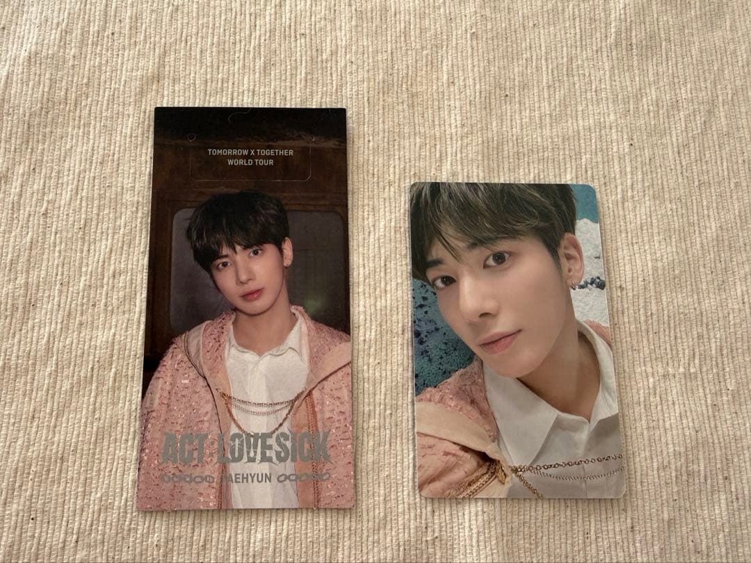 txt トゥバ act lovesick デジタルコード 封入トレカ テヒョン - メルカリ