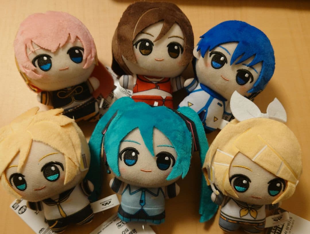 初音ミクシリーズ ちびぐるみ 6種類 コンプリートセット 初音ミクシリーズ ちびぐるみ│株式会社BANDAI SPIRITS（バンダイ