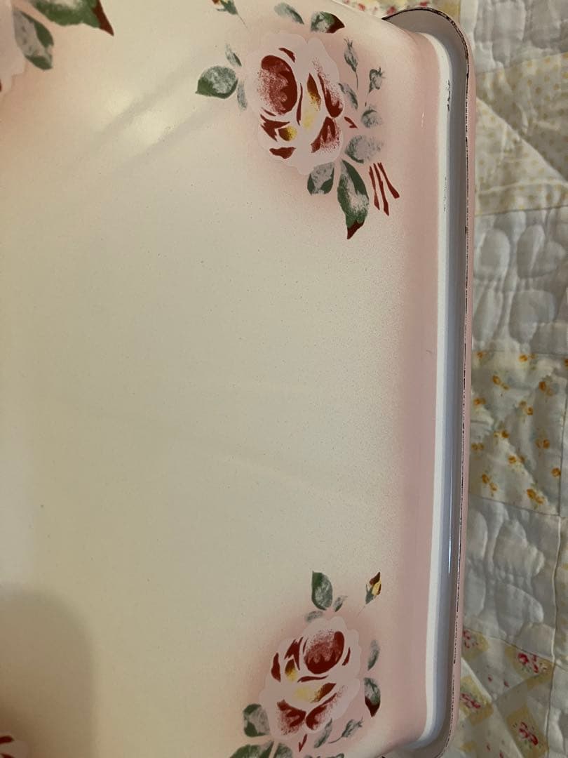 イマン プリンセスローズ ボックス缶 ホーロー