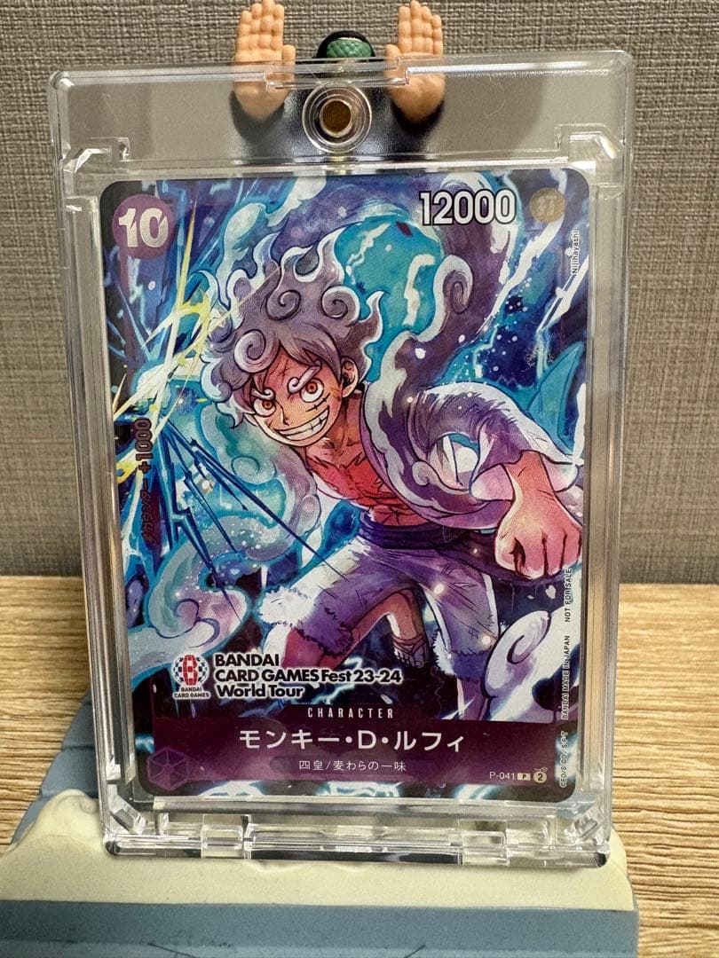 モンキー・D・ルフィ：BANDAI CARD GAMES Fest23-24 … - メルカリ