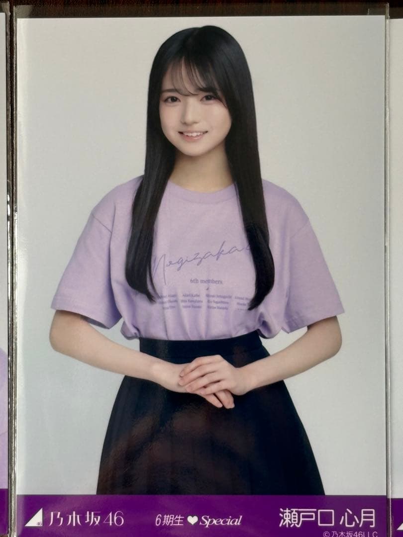 乃木坂46瀬戸口心月 ネーブルオレンジ&6期生Special生写真10種コンプ