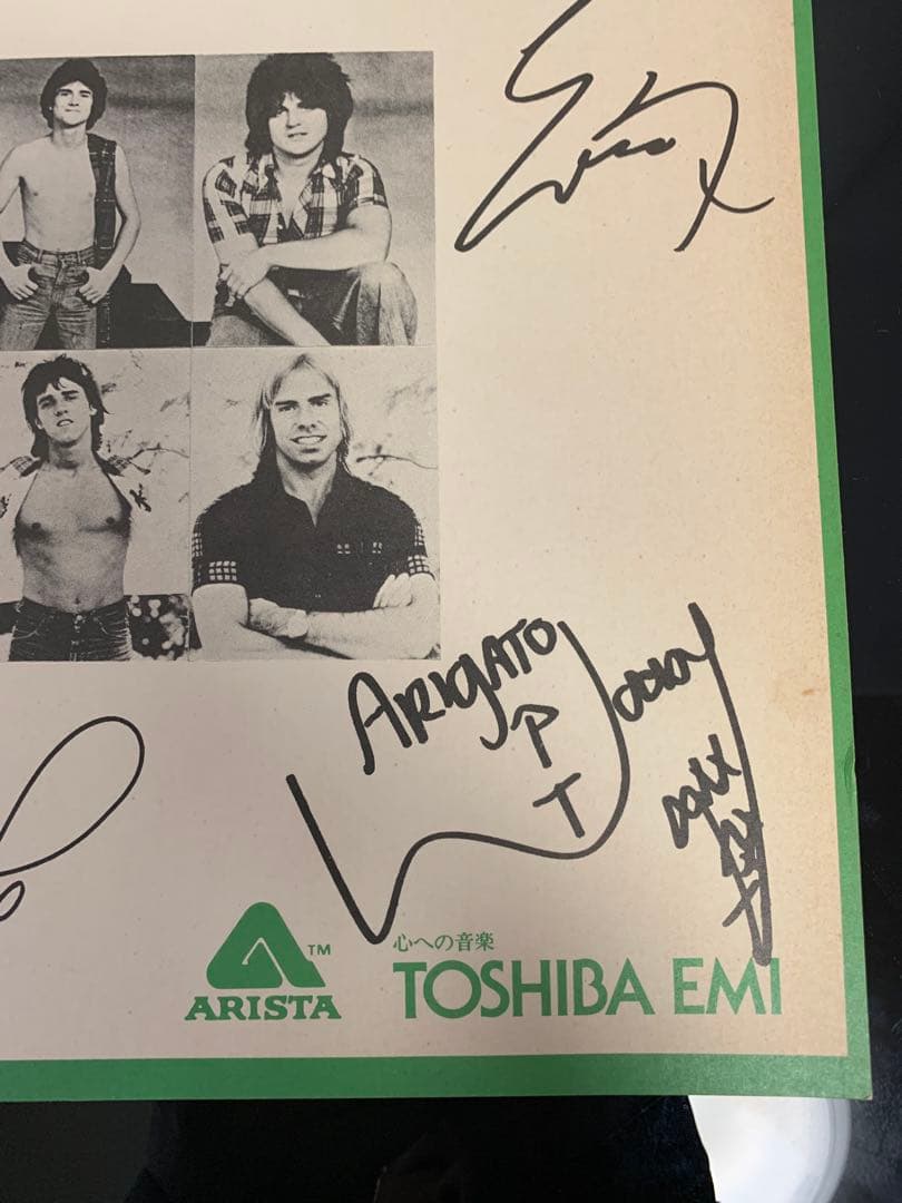 《希少レア》《送料無料》⭐︎ベイシティローラーズ 直筆サイン色紙⭐︎