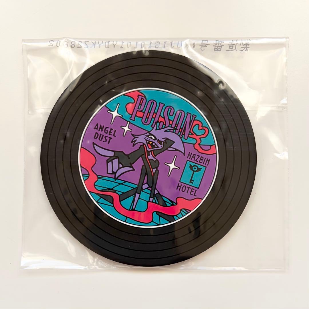 一番くじ ハズビン・ホテル レコード風ラバーコースター G賞