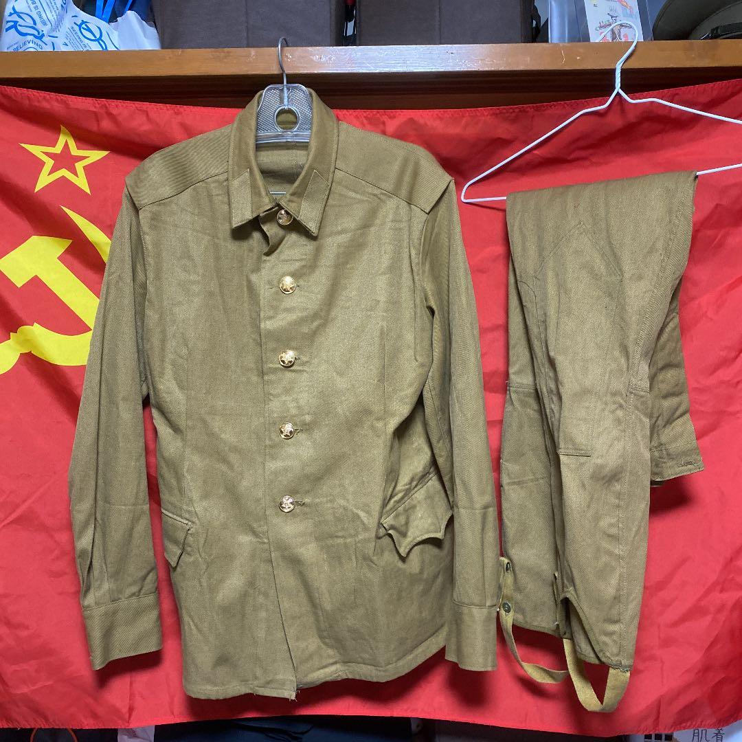 ソ連軍 M69野戦服上下セット(M) 兵用 実物 - メルカリ