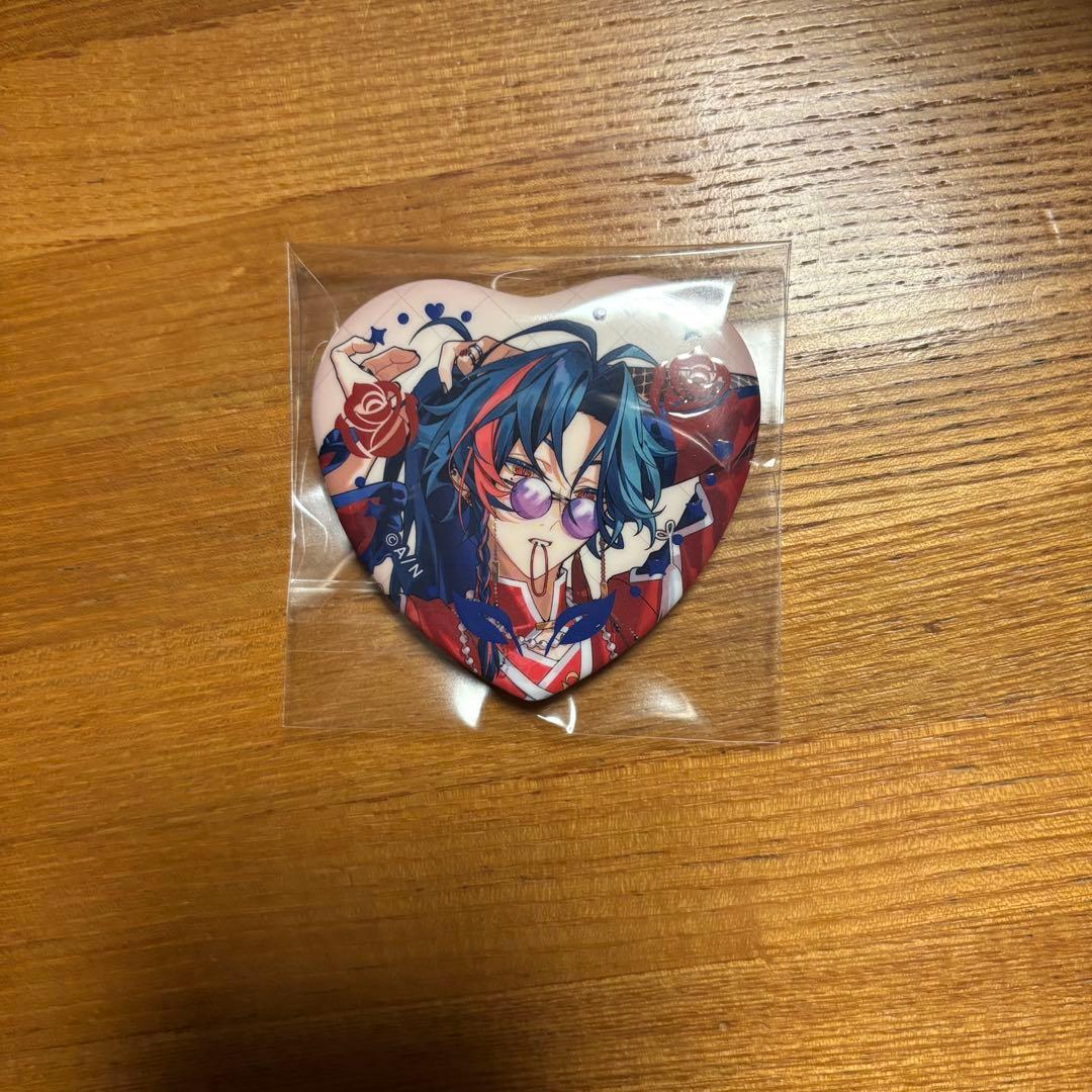 にじさんじ Rose Valentine 魁星 ハート型缶バッジ - メルカリ