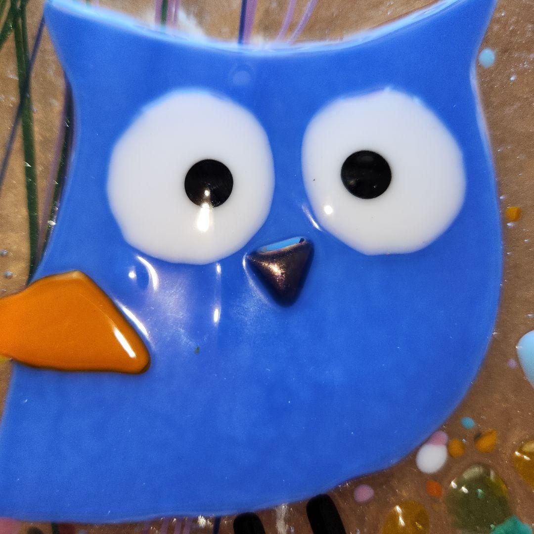 新品】北一硝子 オルゴール ふくろう 青 - メルカリ