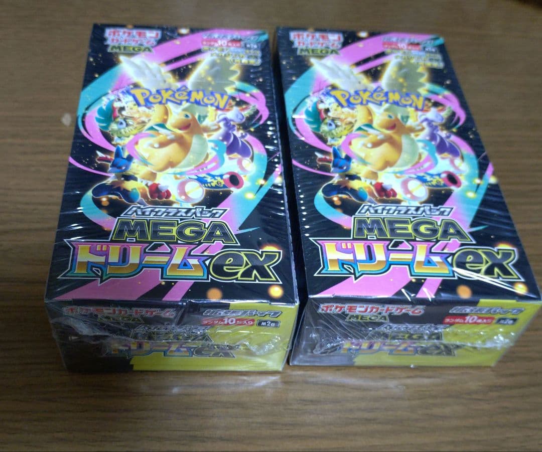 ポケモンカード メガドリームex シュリンク付き 2BOX - メルカリ