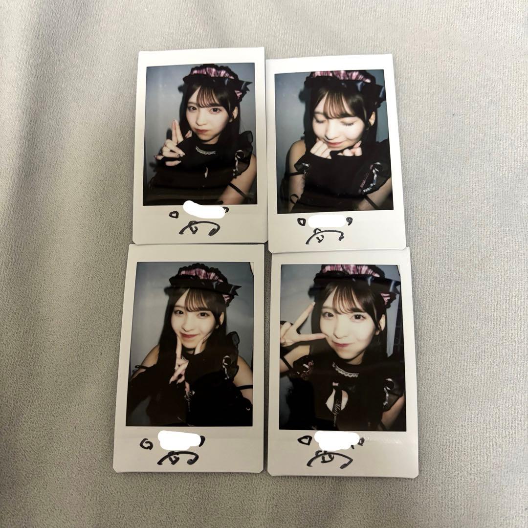 華瀬まい チェキ 4枚セット サインあり iLiFE 5部メイド衣装 - メルカリ