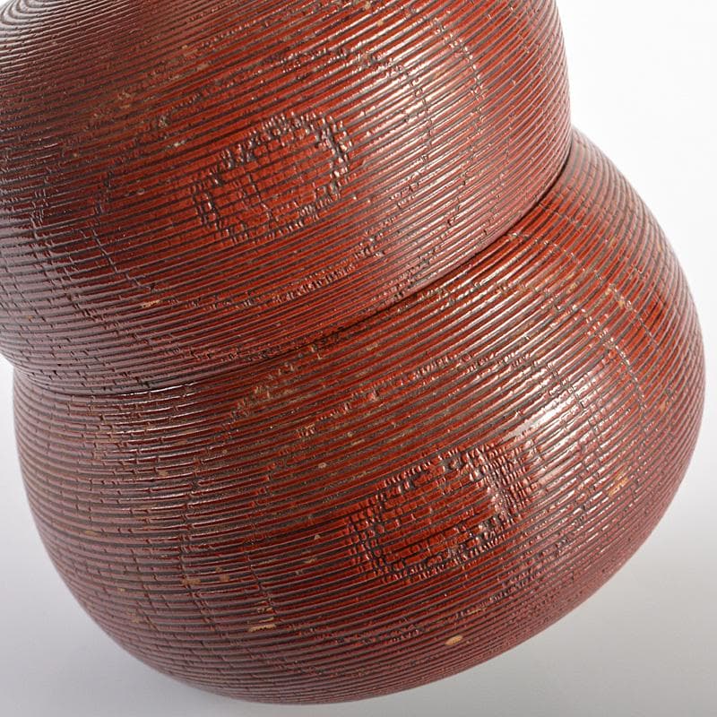 茶道具 越前塗 糸目 七宝蒔絵 瓢茶器 共箱 V R6794 - メルカリ