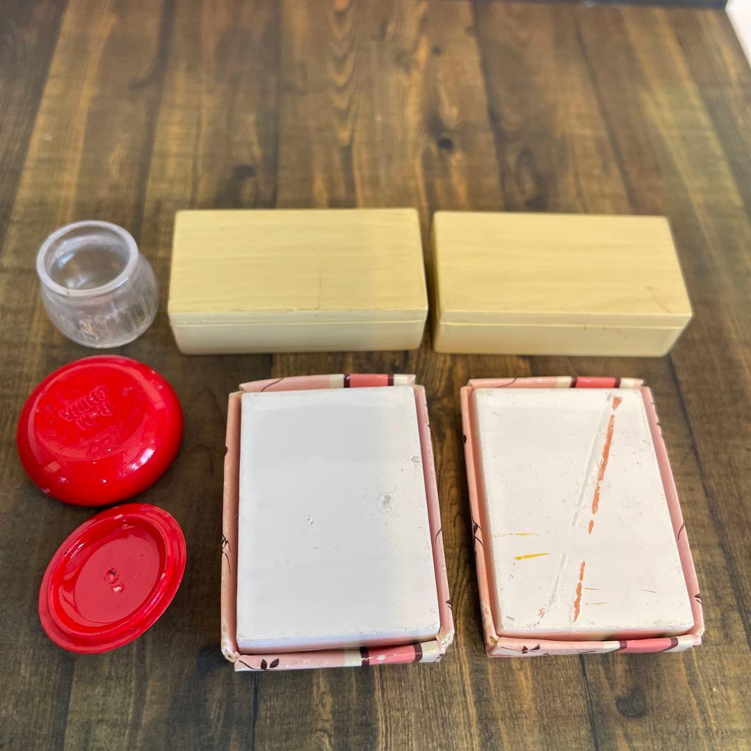 リーメント ぷちサンプル ミニチュア ケースと背景付○京都の和菓子屋