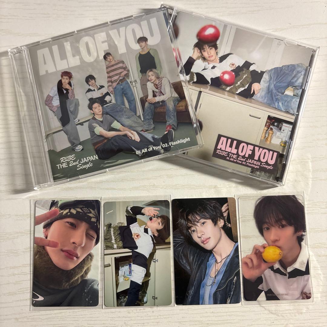 RIIZE『All of You』 東京ドーム限定 アントンセット - メルカリ