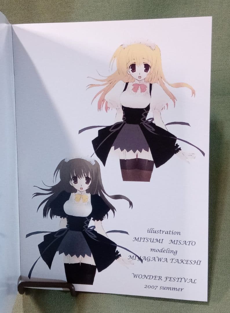 ワンフェスT'sSystem ココア みつみ美里 x 宮川武 コラボ フィギュア