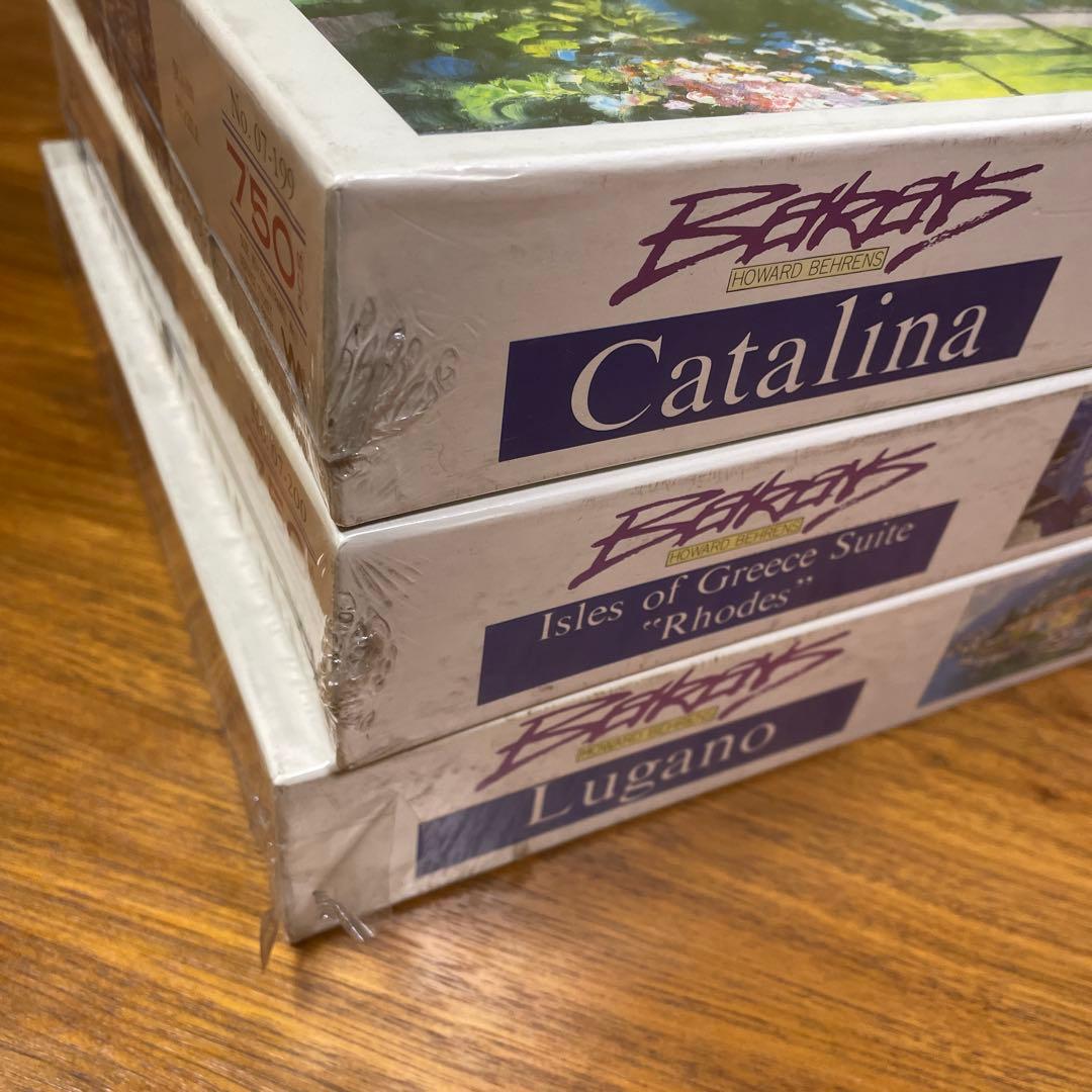 ジグソーパズル ハワード・ベアレンズ 3種類未開封 750P×2 1000P