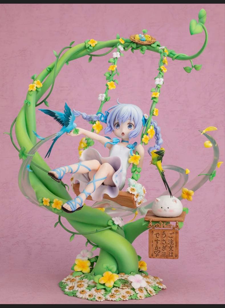 F:NEX ご注文はうさぎですか？？ チノ ～お花のブランコ～ 1/7 Amazon | ご注文はうさぎですか？？ チノ お花のブランコ 1:7スケール