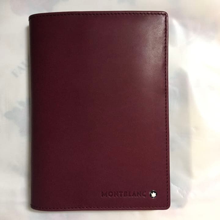 モンブラン　手帳 楽天市場】□新品同様□ MONT BLANC モンブラン レザー 手帳カバー