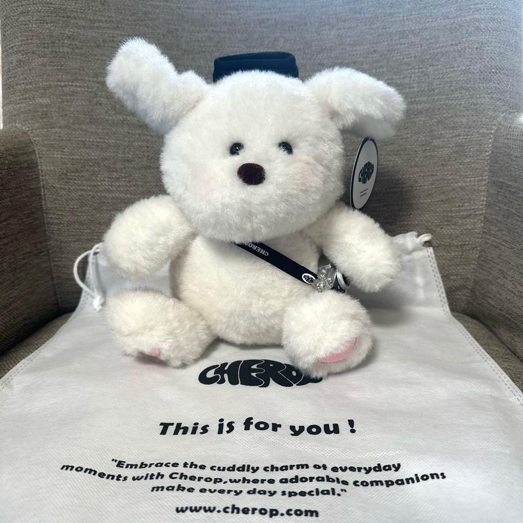 オンライン完売】韓国 CHEROP モンモ シートベルトカバー ぬいぐるみ