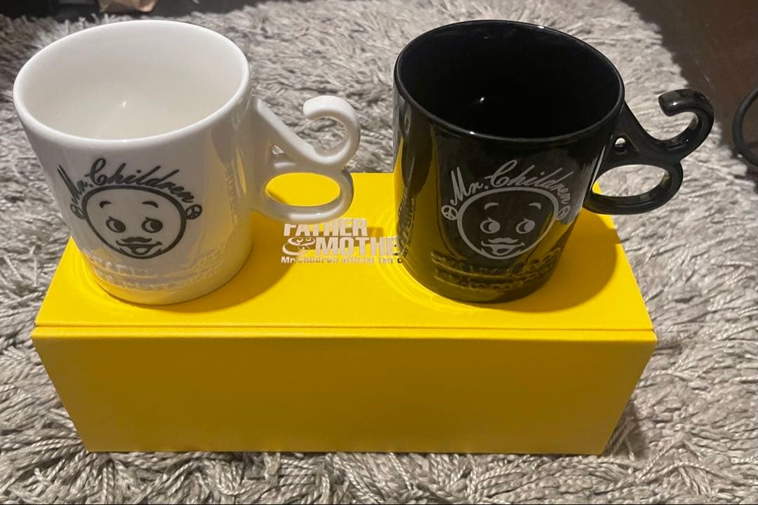 Mr.Childrenファンクラブ２０年目継続記念マグカップ ミスチルのファンクラブ20年目継続特典品が届いたー！ - きのみきのまま