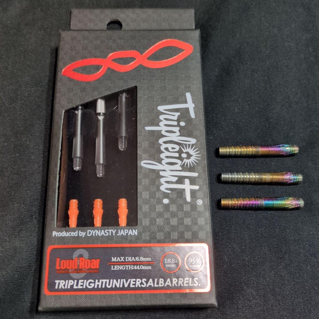 TRIPLEIGHT Loud Roar 久保田將裕モデル ライドロア ダーツ > ソフトダーツ > ブランド【タ行】 > ダイナスティー