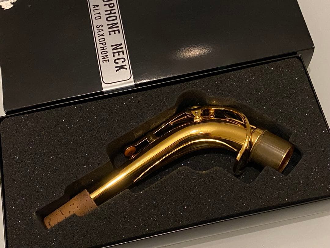 YAMAHA アルトサックス・カスタム・G1・GP ・ネック ヤマハ アルトサクソフォン用 G1カスタムネック AG1(ゴールドラッカー