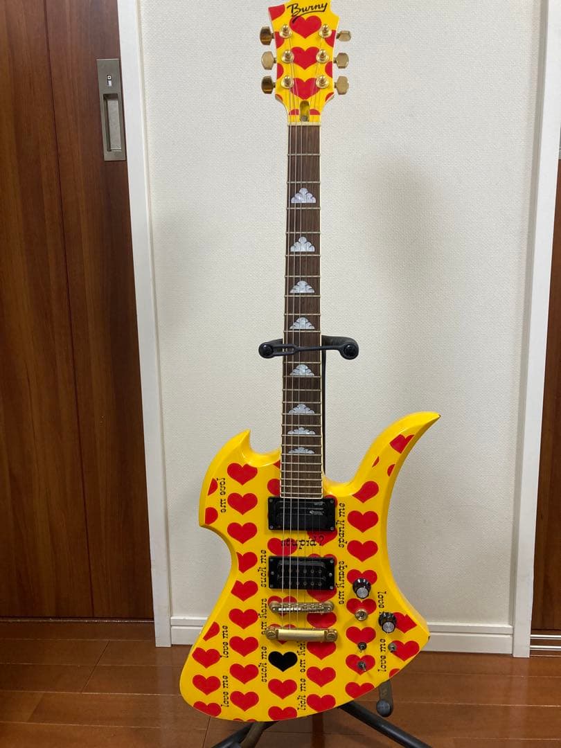 FERNANDES MG-145S HY hideモデル イエローハート - メルカリ