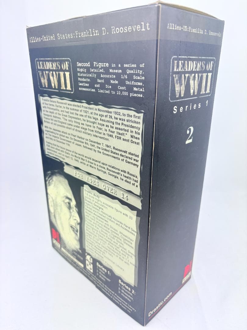 F.Dルーズベルト フィギュア Drastic Plastic WWII 車椅子 - メルカリ